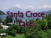 The vitality of Santa Croce Lake